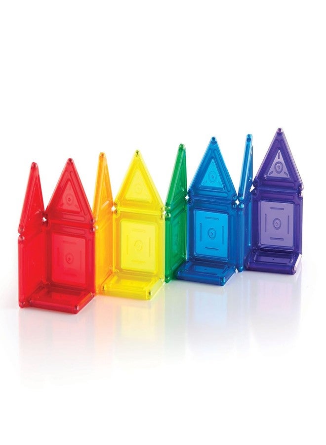Guidecraft PowerClix Solids Magnetic Building Blocks Set, 24 Piece Magnetic Tiles, Stem Educational Construction Toy - Image 3